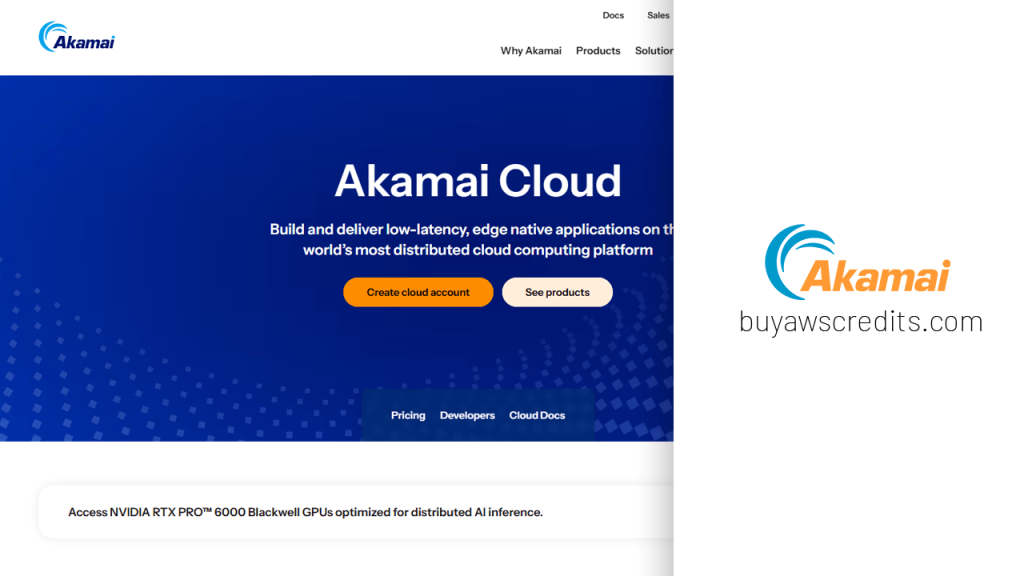 Buy Akamai Connected Account