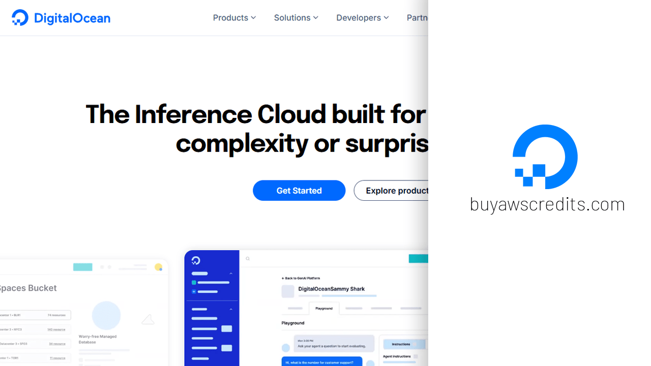 buy digitalocean account